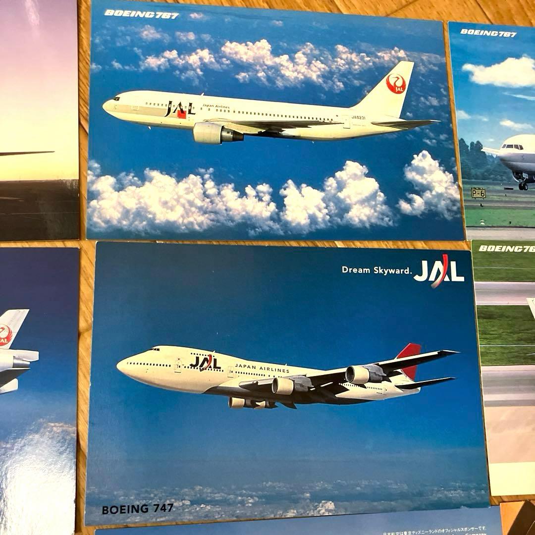 JAL 日本航空 ポストカード 16枚セット