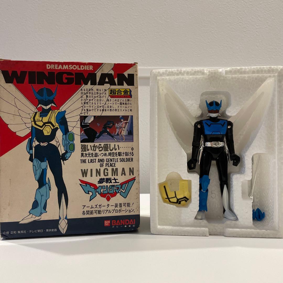 超合金　ポピー 夢戦士ウイングマン 2種 フィギュア ウイナア/ウイナルドⅡ世