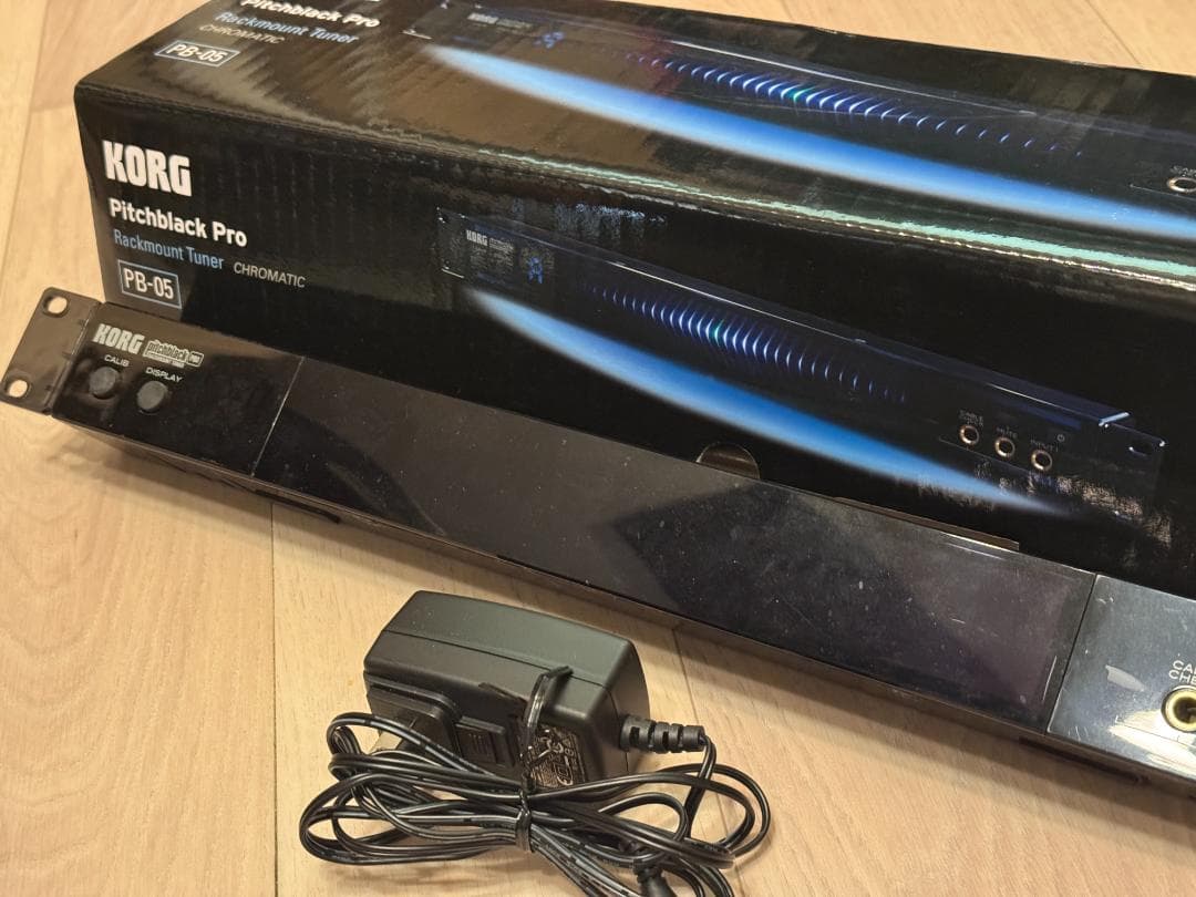 KORG Pitchblack Pro PB-05 ラックチューナー
