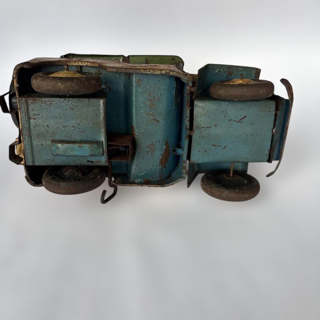 ミニチュアジープ オレンジとグリーン