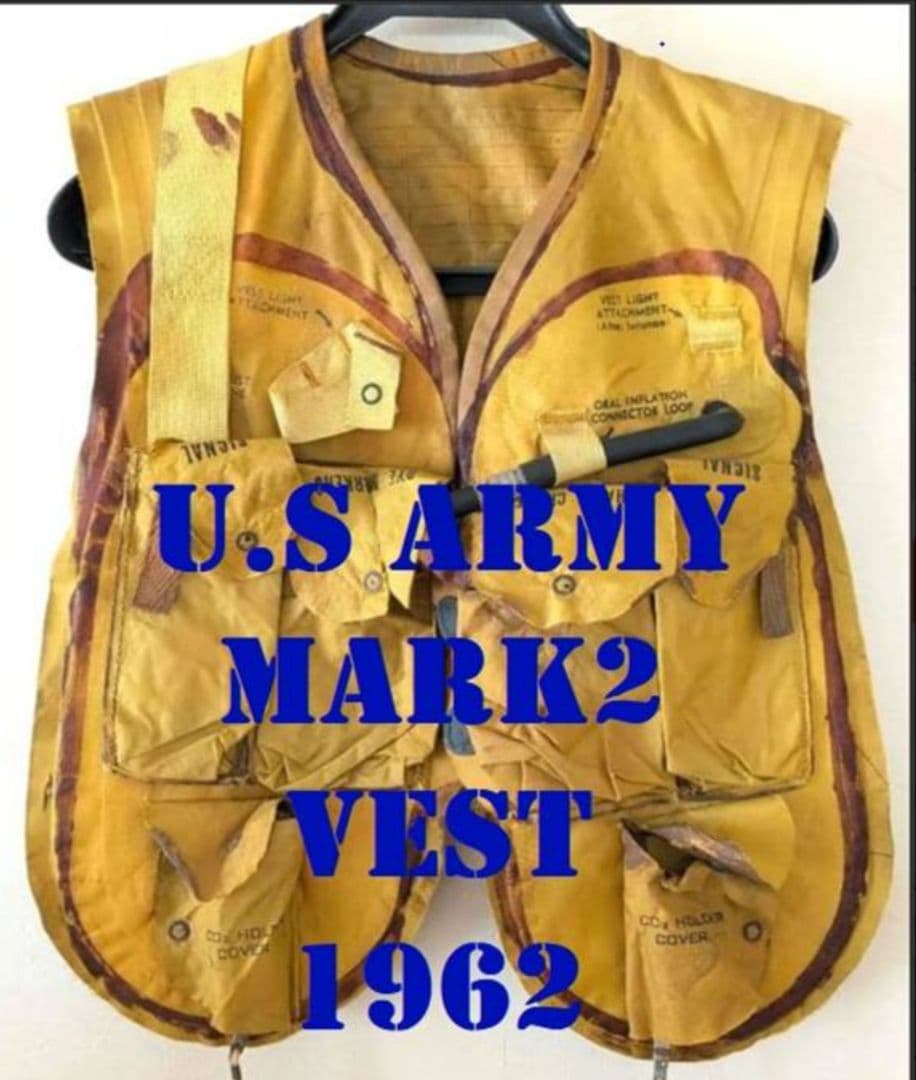 ✮激レア U.S. ARMY MARK 2 VEST 米軍放出品 1962年✮