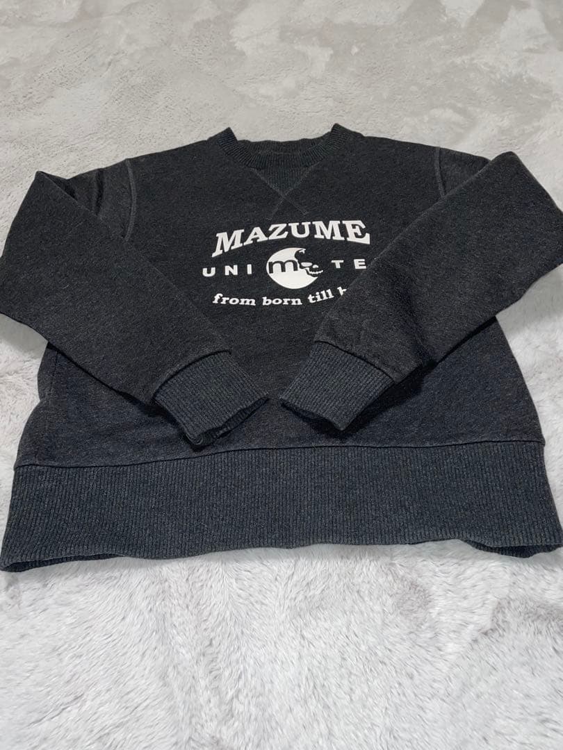 マズメウィンドカット防寒スウェットセットアップ　チャコール