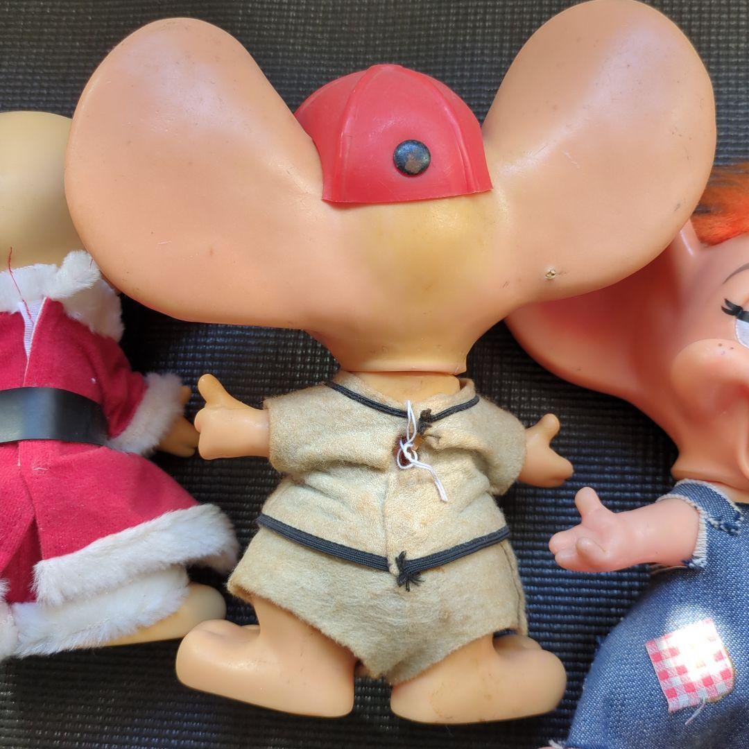 70sビンテージ　トッポジージョ　フィギュア　3体セット