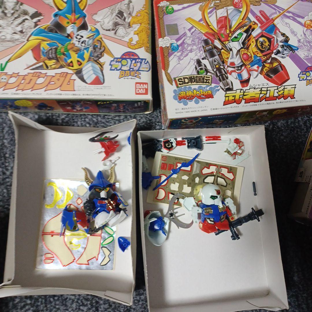 BB戦士　ガンダム　sd戦国伝　プラモデル　ジャンク　大量　レトロ　24箱