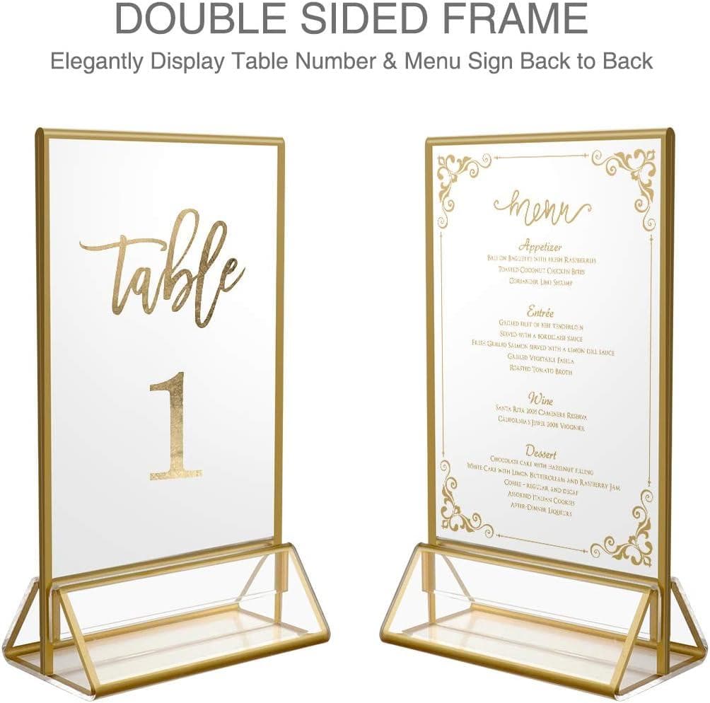 ゴールドサインホルダー 12パック 5x7 12Pack237K864