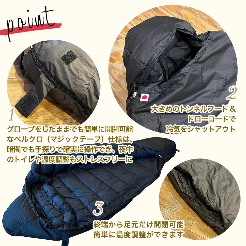 ナンガ　オーロラテックス　750DX　レギュラー　オールブラック