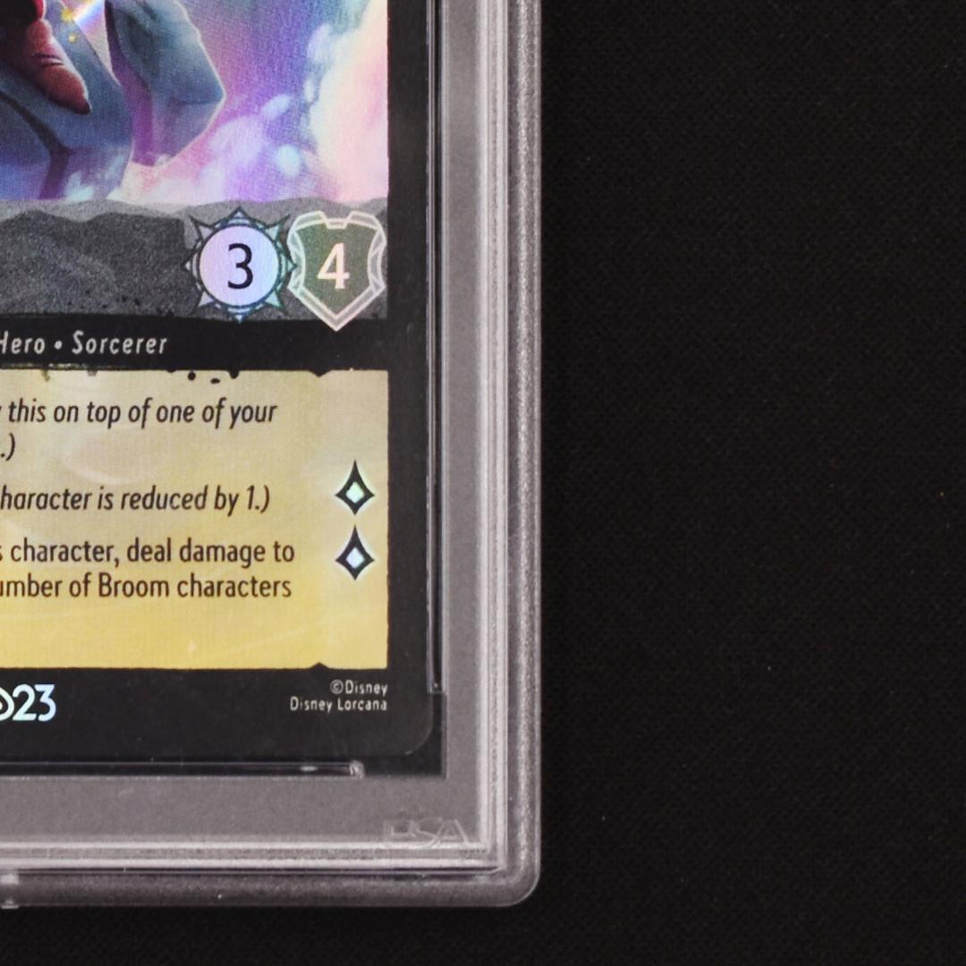 PSA9 ミッキーマウス ファンタジア ソーサラー ディズニー ロルカナ D23