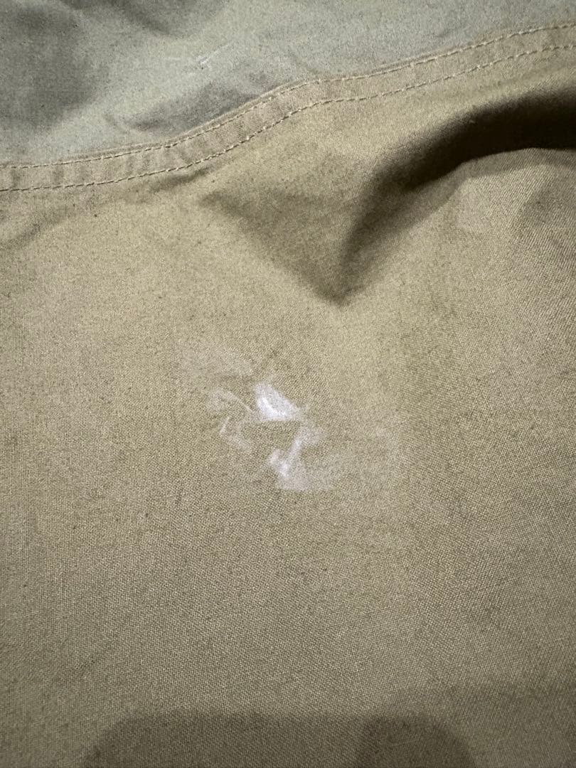 ノルウェー軍幕　シルバーボタン3枚　軍幕