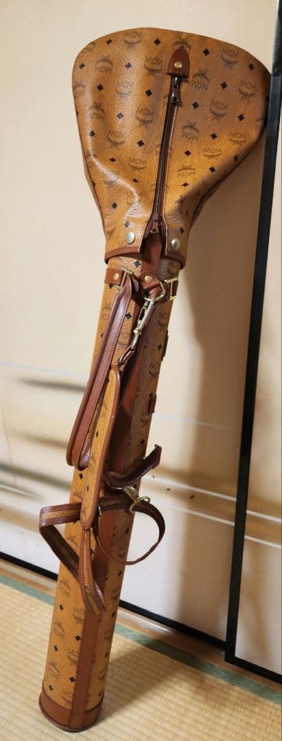 希少品 MCM エムシーエム ゴルフバック ヴィンテージ