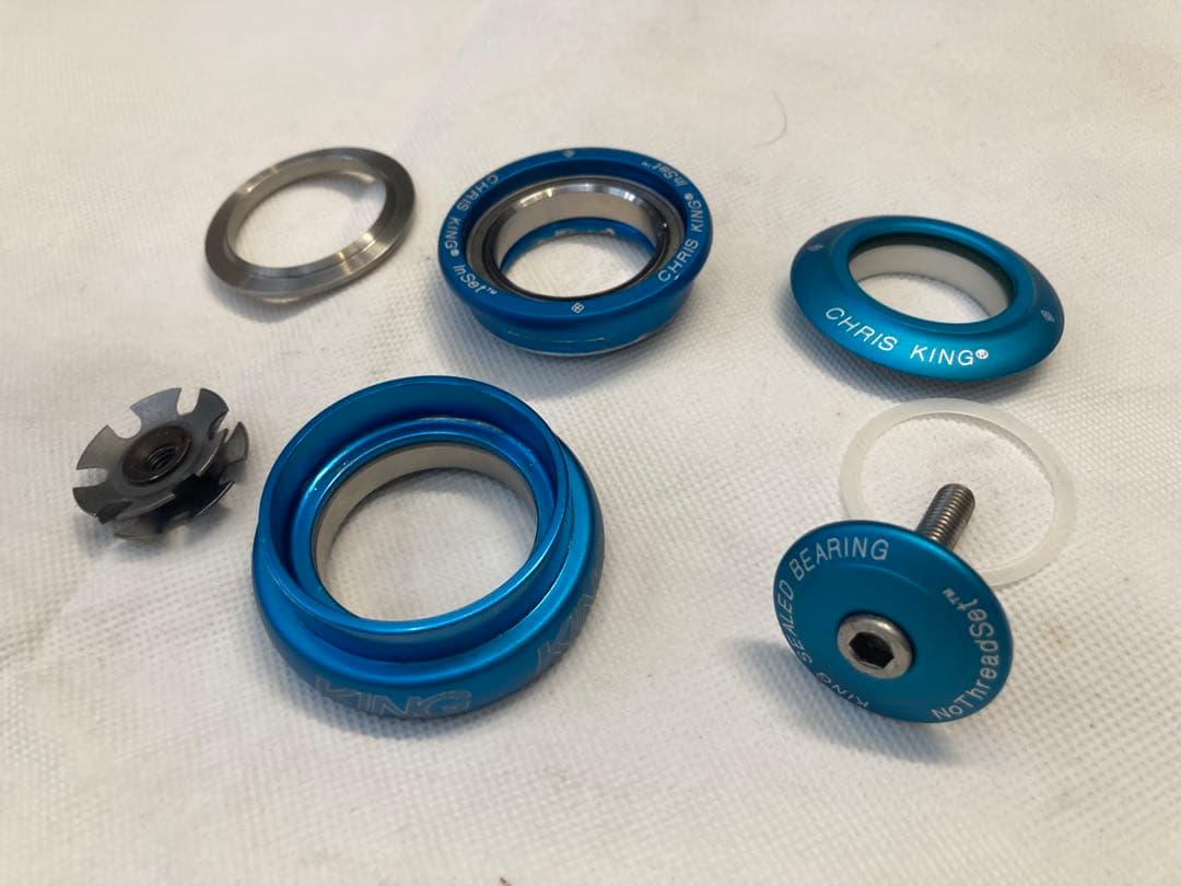 CHRIS KING INSET8 ヘッドセット マットターコイズ