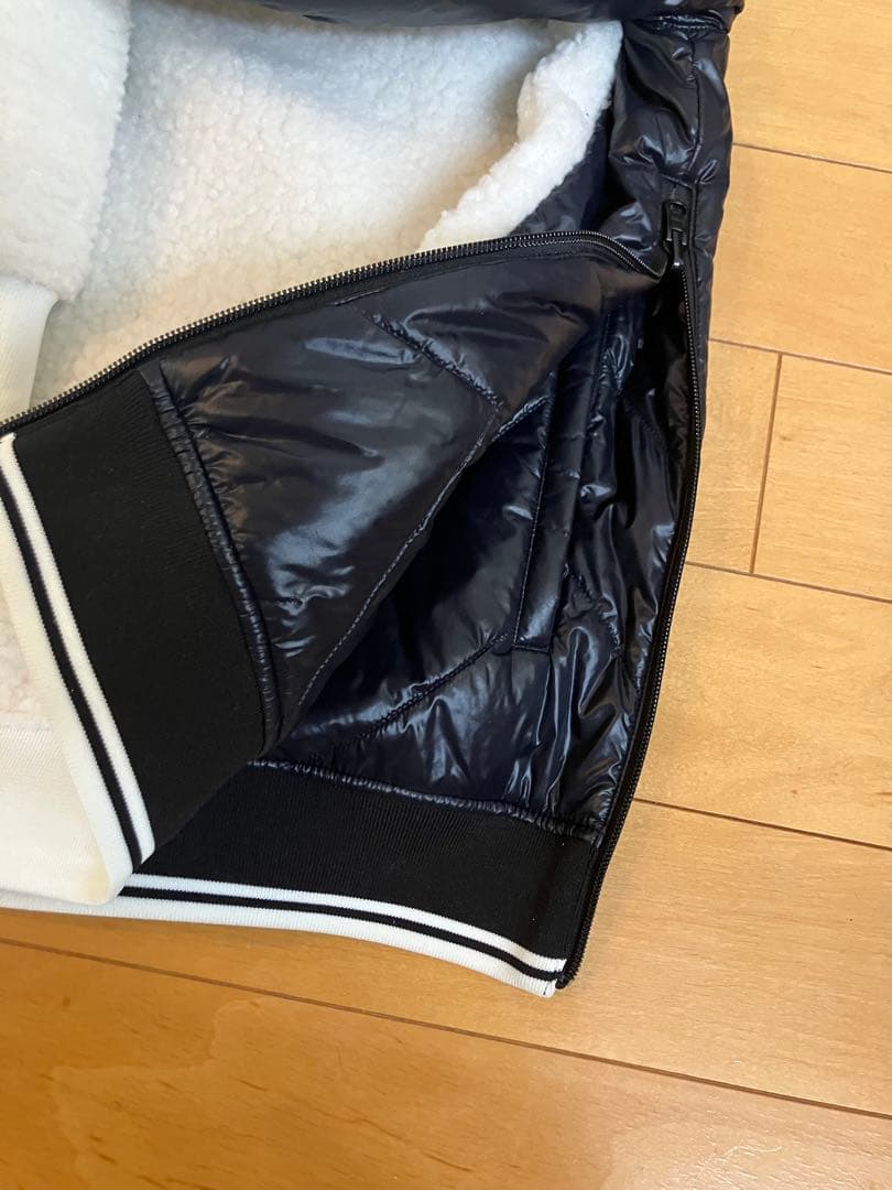 Jack Bunny 中綿リバーシブルスニード4（M）ダークネイビーx白　裏ボア