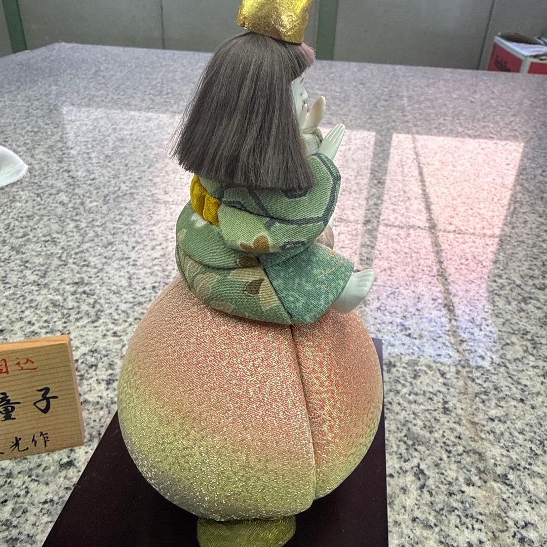 出世童子 日本人形 江戸木目込 柿沼東光作 美術品 五月人形 小物 格安