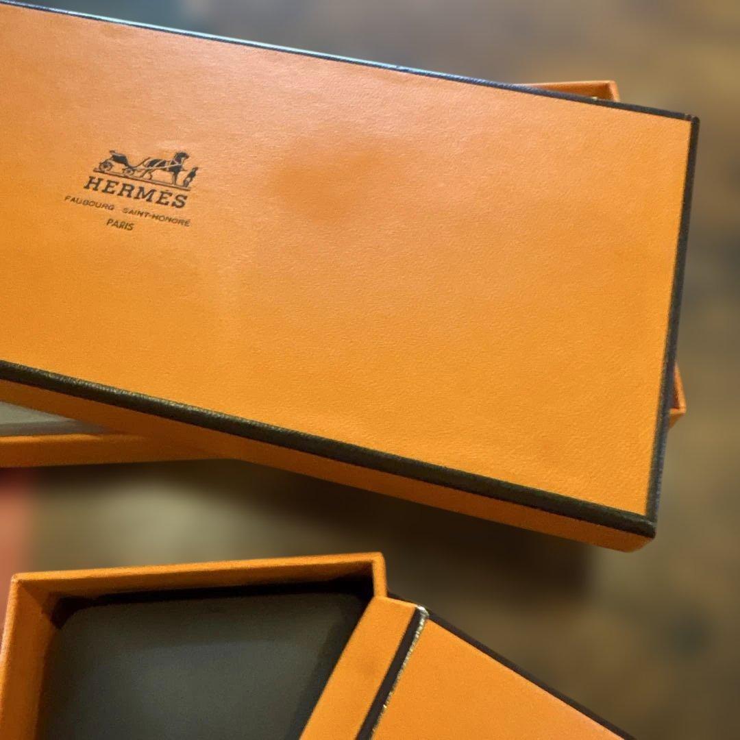 エルメス空箱、布袋、ジュエリーケース、ショッパー紙袋、リボン