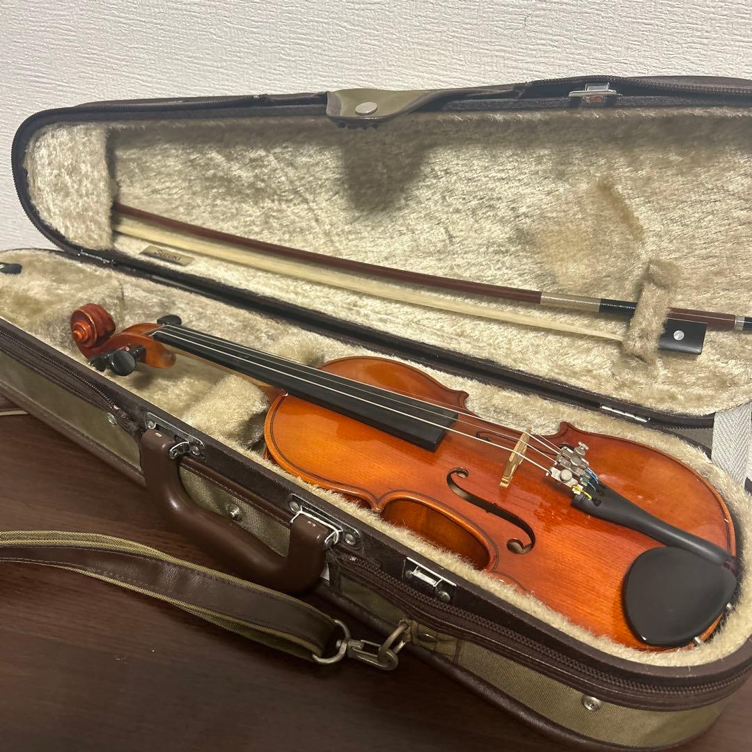 suzuki 1/8バイオリン 本体 ケース付き
