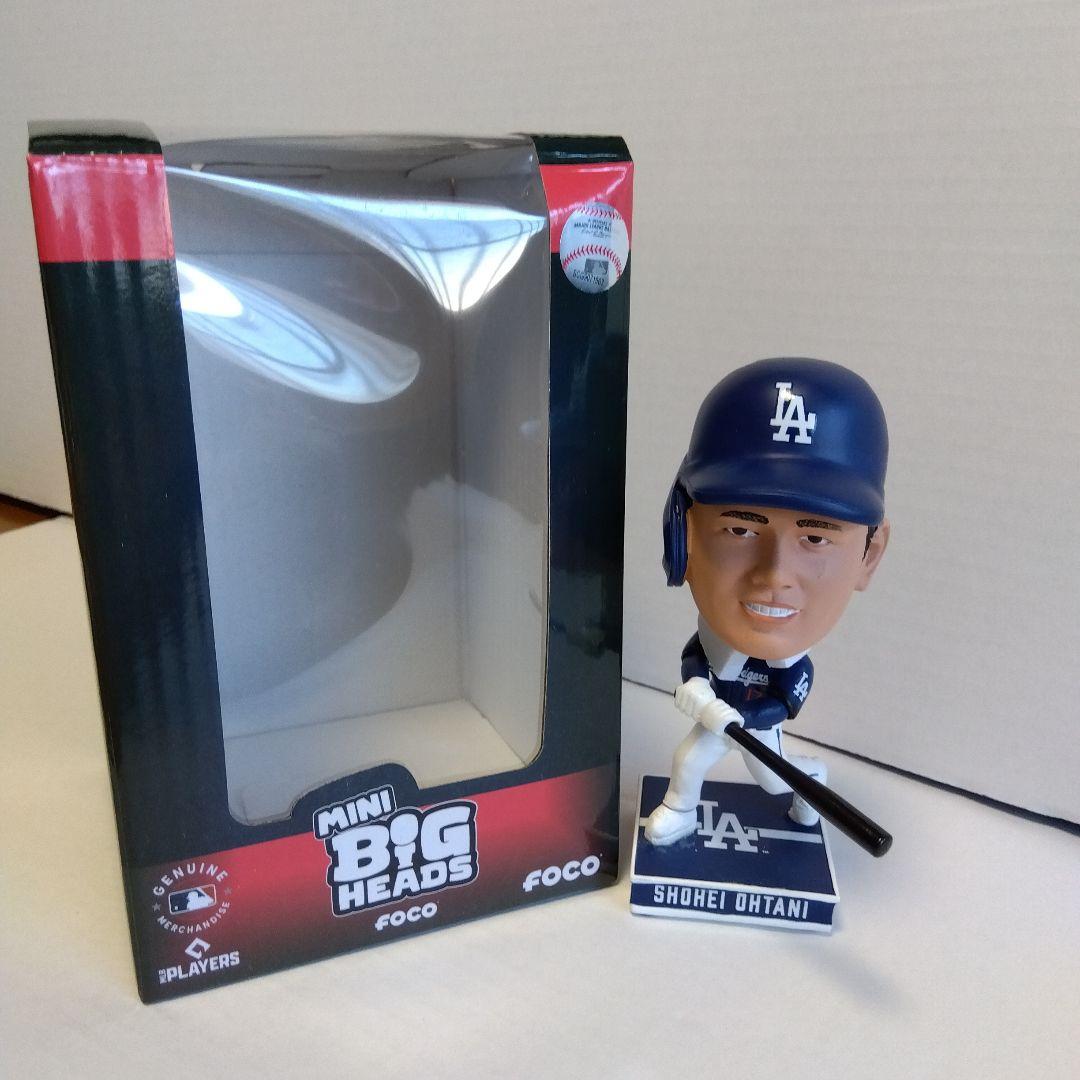 【限定】大谷翔平　ボブルヘッド(9.5インチ/青ユニ)　MLB/シリアル
