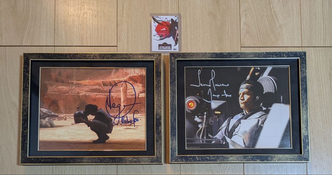 STARWARS　テムエラ・モリソン　ダニエル・ローガン　 直筆サイン　コミコン