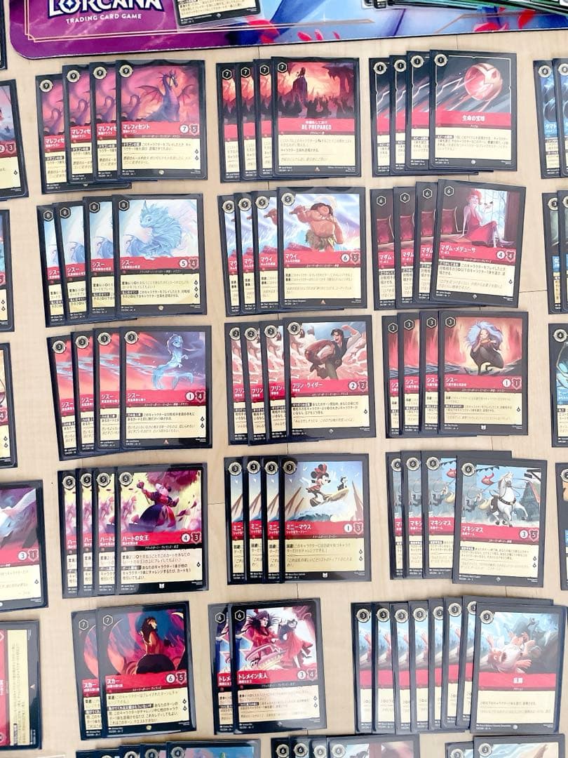 早い者勝ち❗️Lorcana ルビーサファイア　プレイマット付き