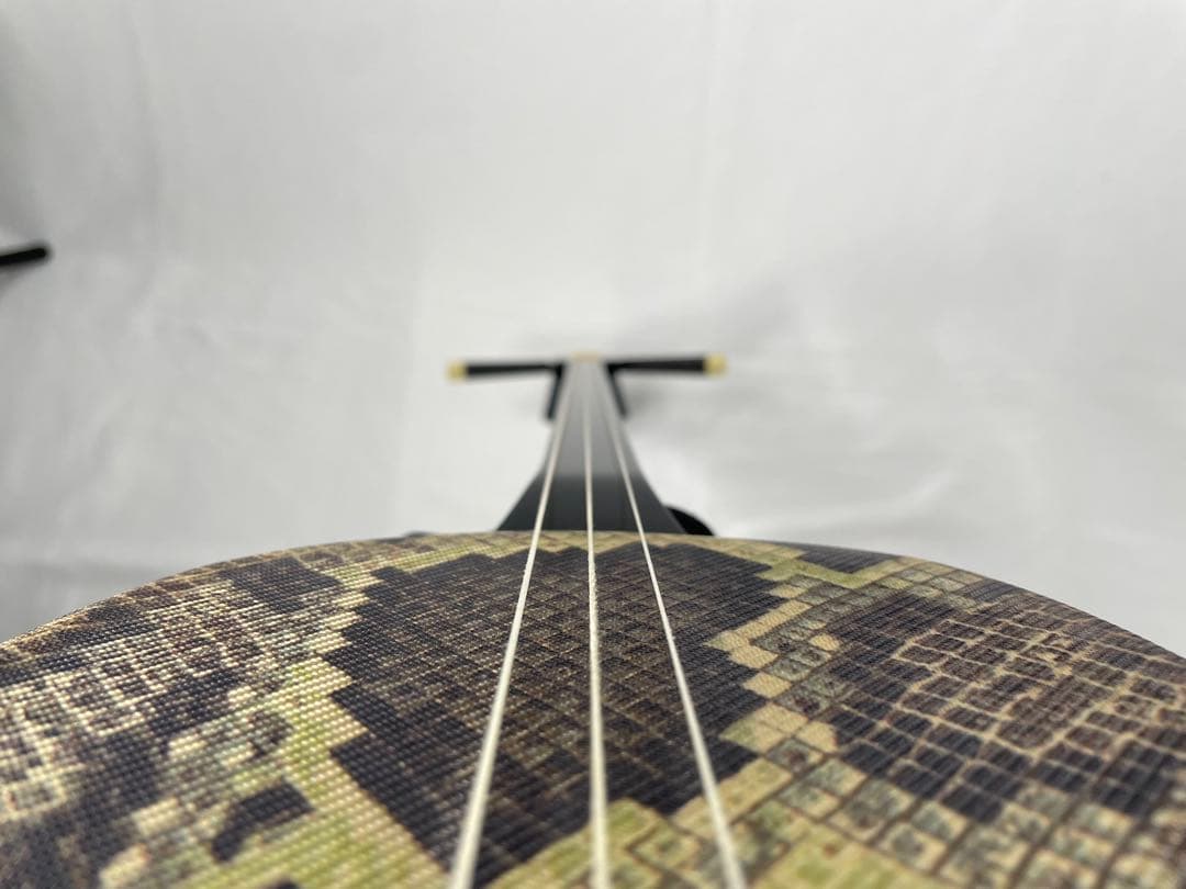 金城三味線製作所 実入り 桑木/くわ木 人工皮・三線