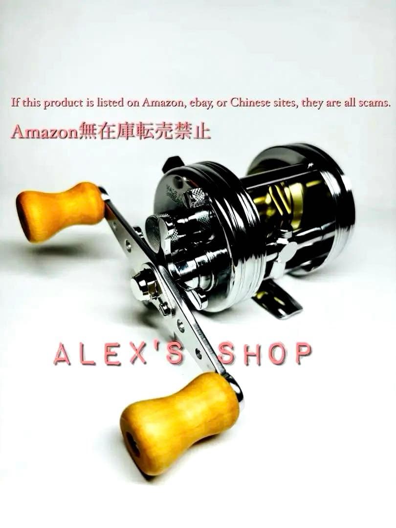 お得❗️ABU 3500CA & ハンドメイドハンドルフィネスパーツセット