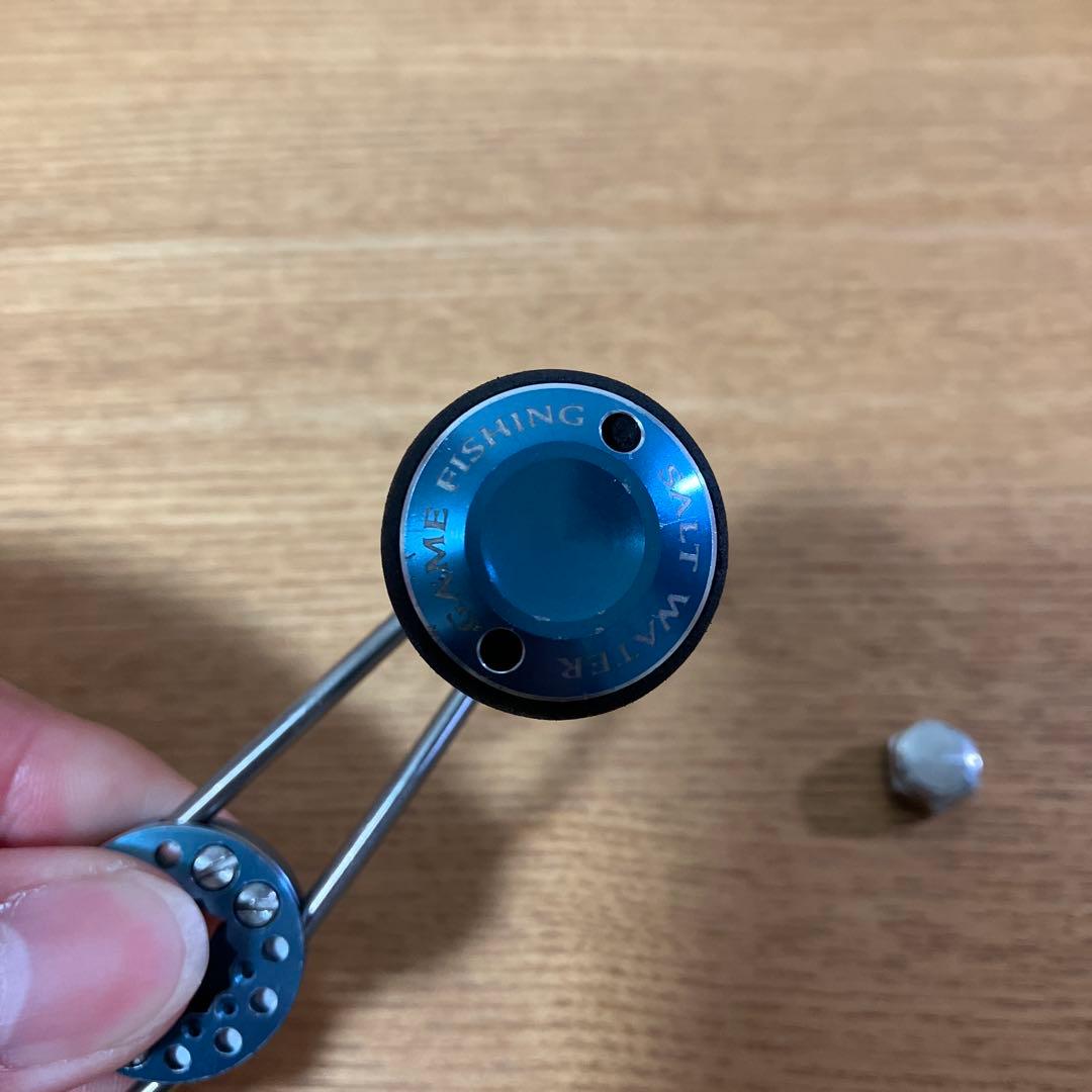 美品　レア　SOM NO LIMITS AC25RA ブルー　シマノ用　左巻き