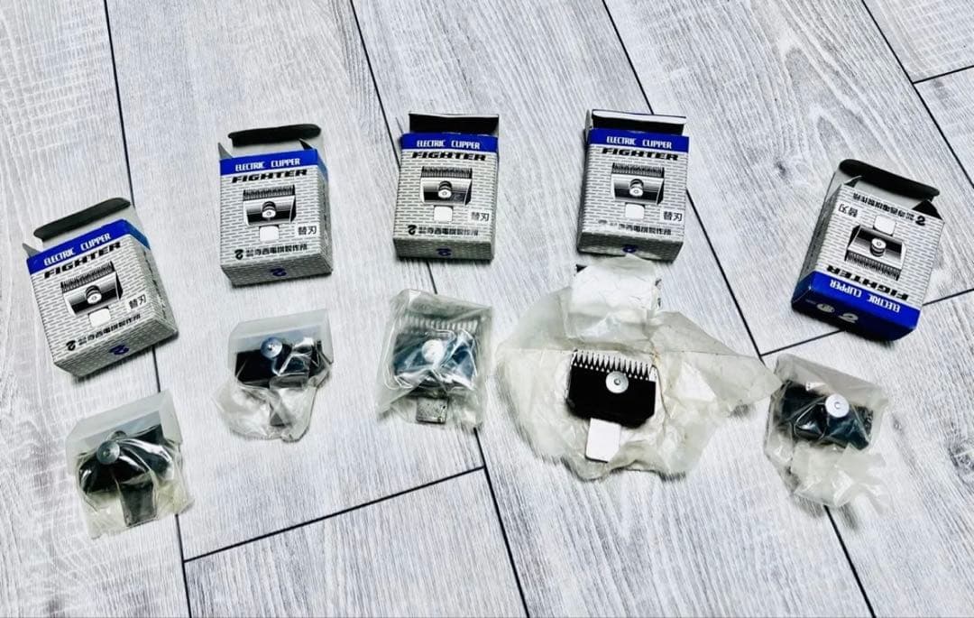 ペットバリカン替刃5個(送料無料) お手入れ用品　寺西電機製作所