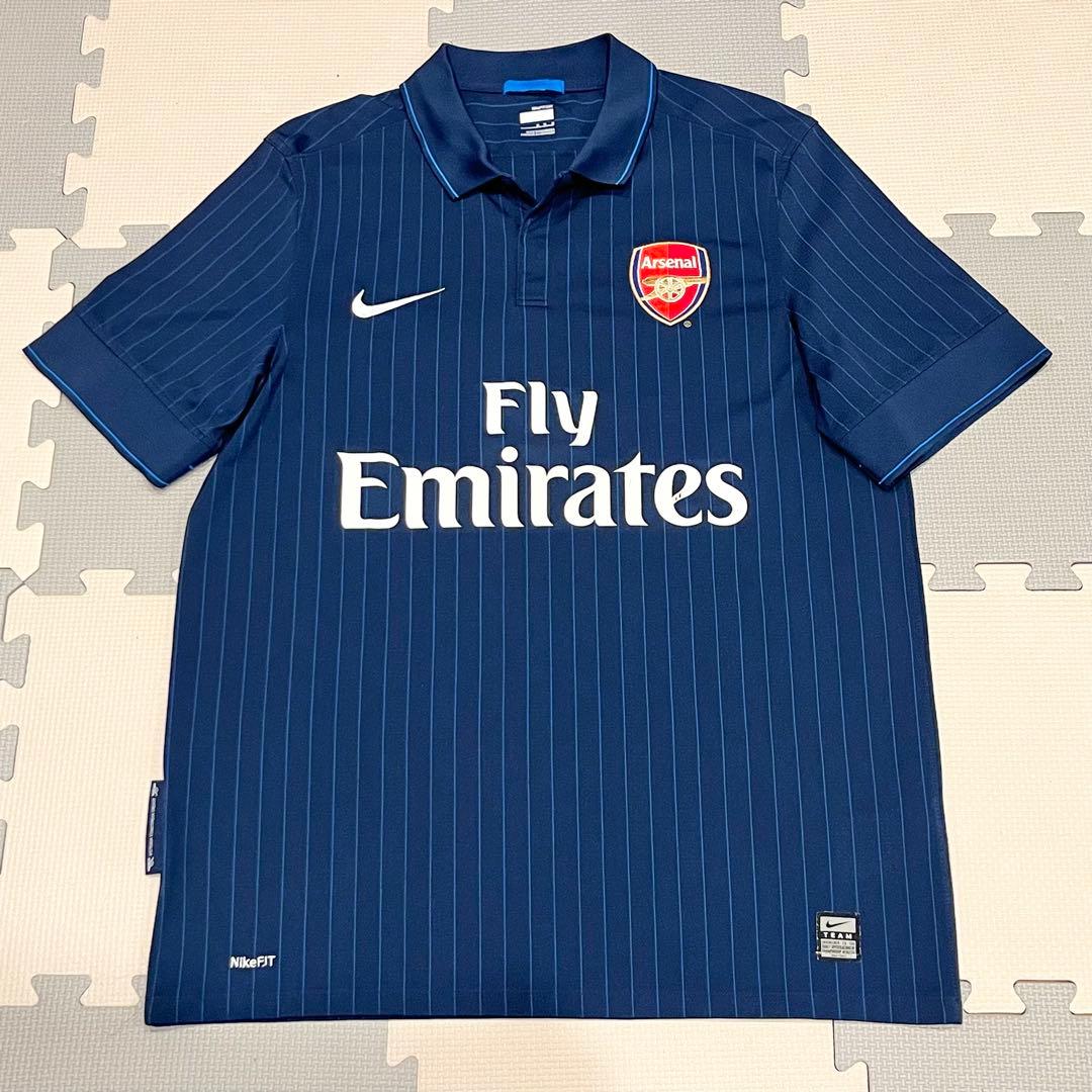 アーセナル　【Mサイズ】　09/10シーズンアウェイユニフォーム　NIKE製