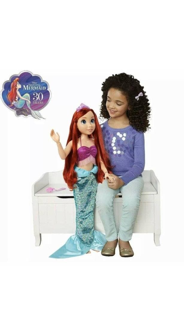 リトル・マーメイド　アリエル  80ｃｍ大型ドール/フィギュア/可動/新品海外製