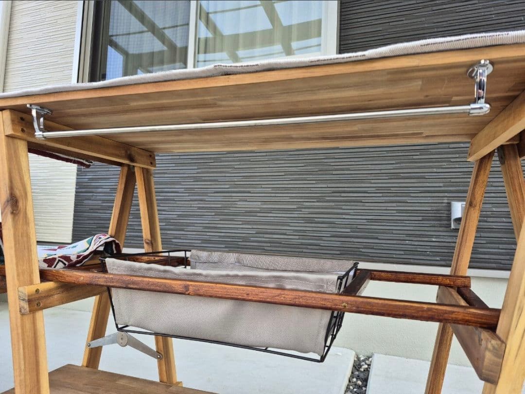 visonpeaksアカシアキッチンラック、フルセット キャンプ アウトドア