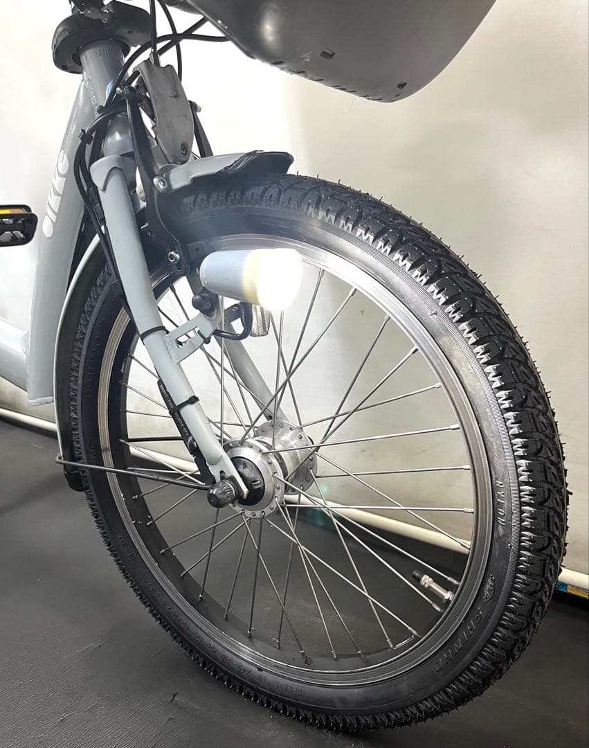 1年保証 送料無料　ブリヂストン　ビッケポーラー　水色　電動アシスト自転車