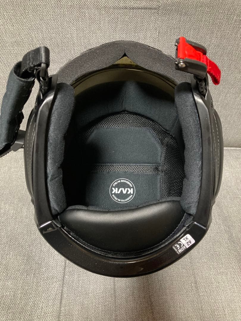 新品 KASK バイザー付き スキーヘルメット HE00064-209 62