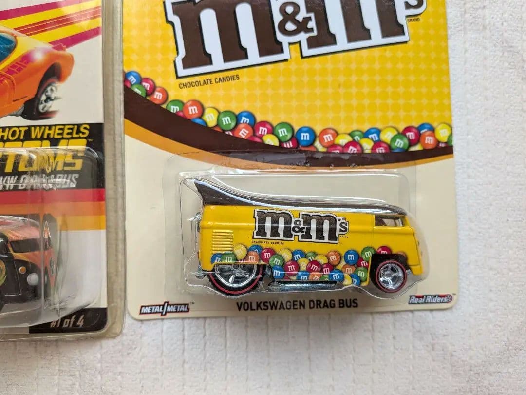 ホットウィール　ポップカルチャー　m&m's　VW カスタム　ドラッグバス