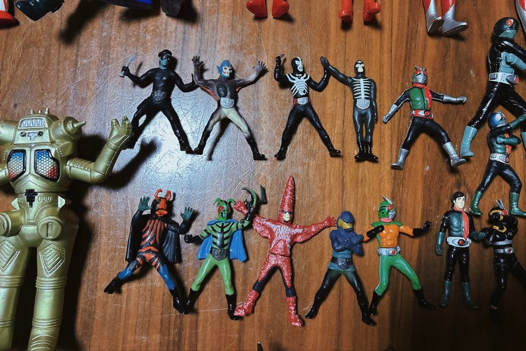 特撮ソフビまとめ売り/ウルトラマン・仮面ライダー等