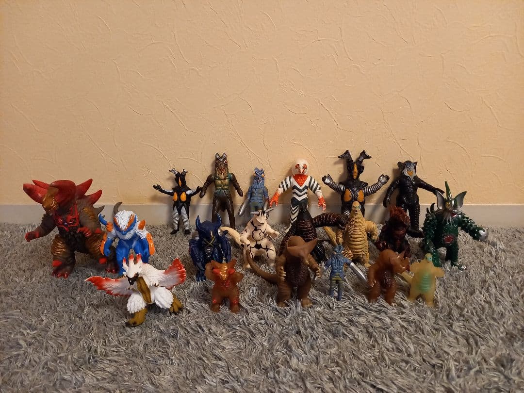 希少品ありウルトラマンフィギュアソフビ141体セット