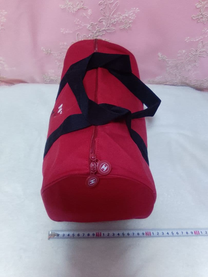 CHANEL ノベルティ N°1 DE CHANEL 赤 ボストンバッグ