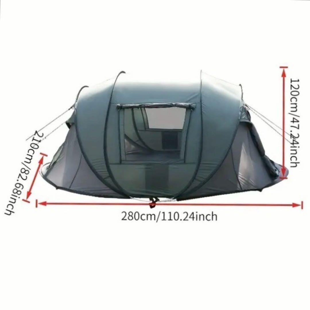 新品 大型 ワンタッチテント ポップアップテント キャンプ アウトドア