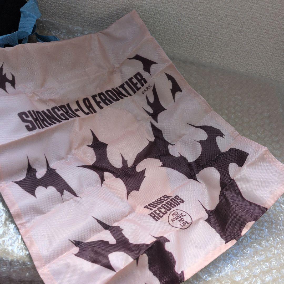 シャングリラフロンティア タワーレコード　エコバッグ　ぬいぐるみ付き　エムル