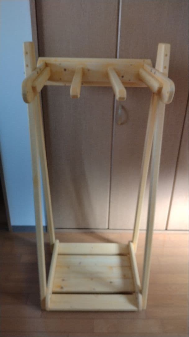 喜亜工房 サーフボードラック3本用 （無塗装）