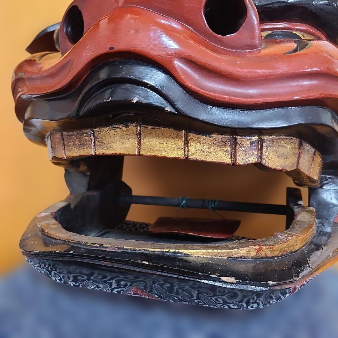 獅子舞　獅子頭