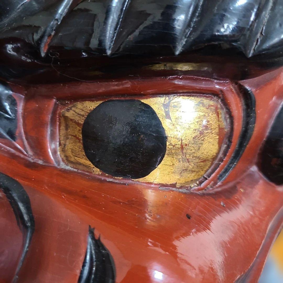 獅子舞　獅子頭