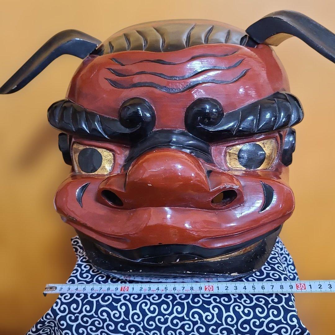 獅子舞　獅子頭