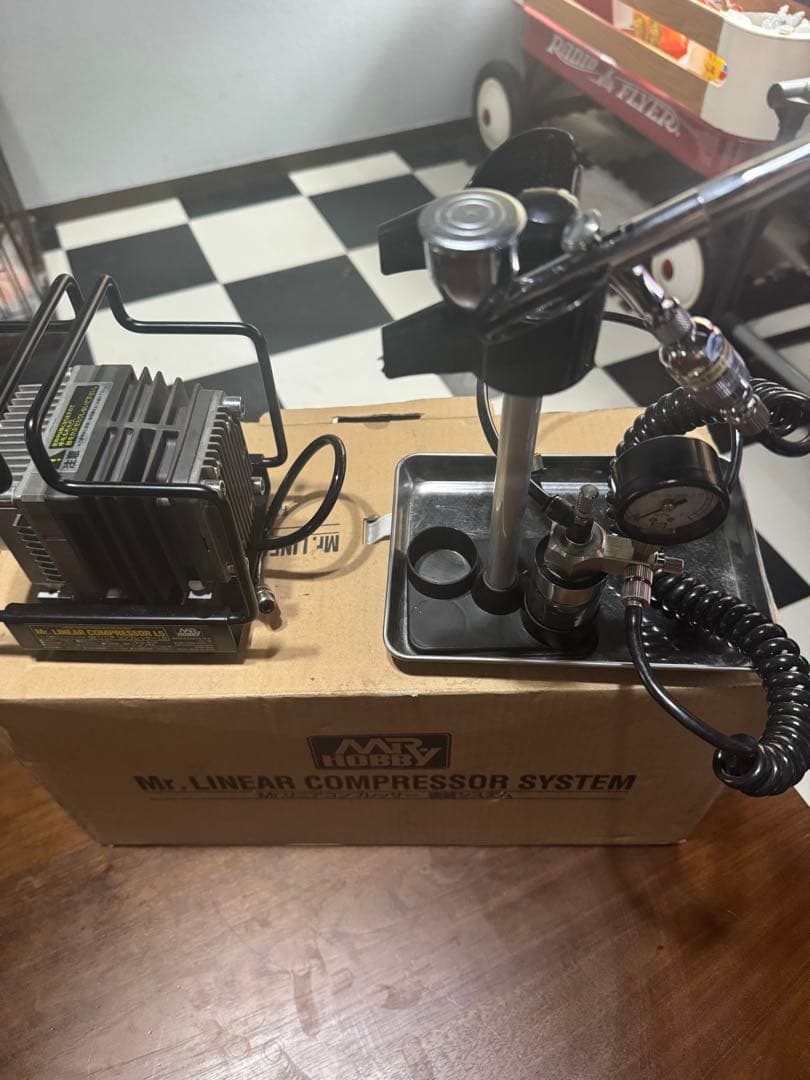クレオス　Mr.リニアコンプレッサー塗装システム