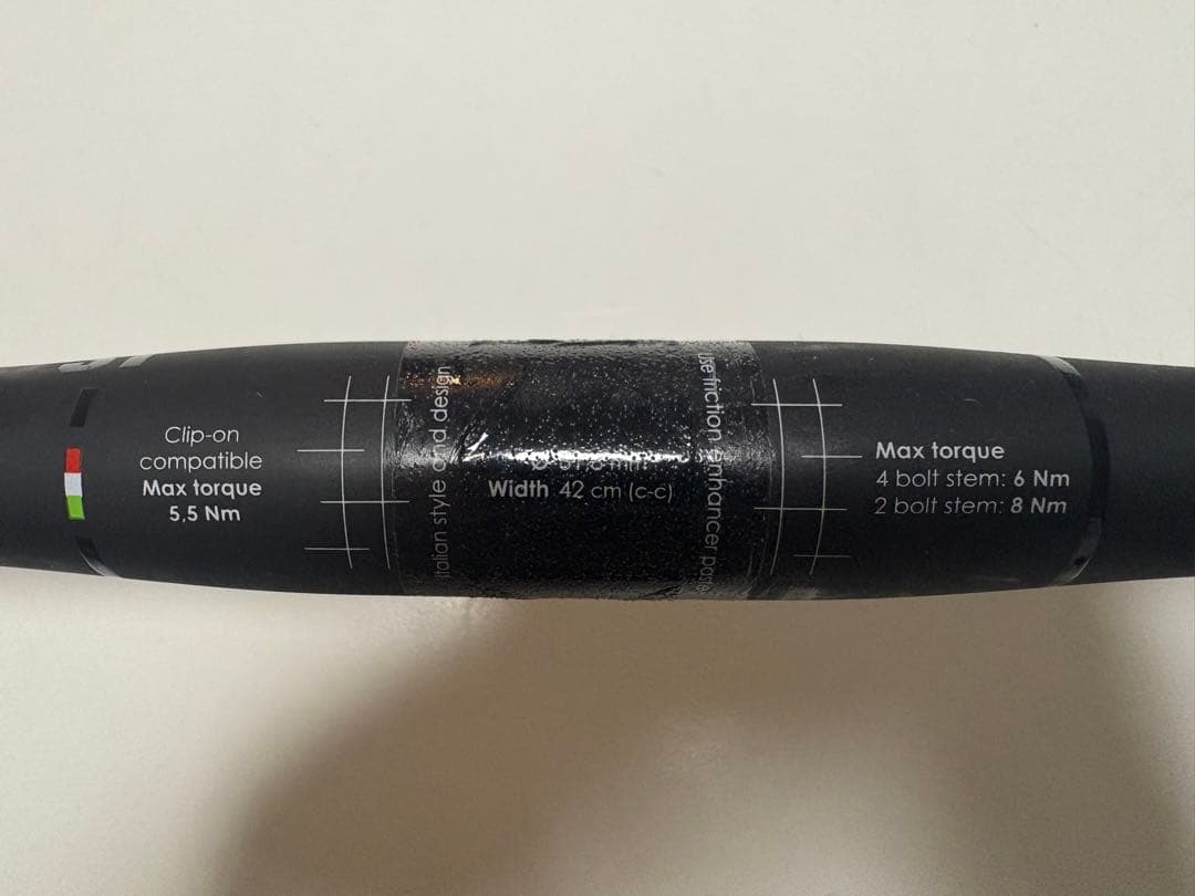 3T 軽量カーボンドロップハンドル 420mm 174g