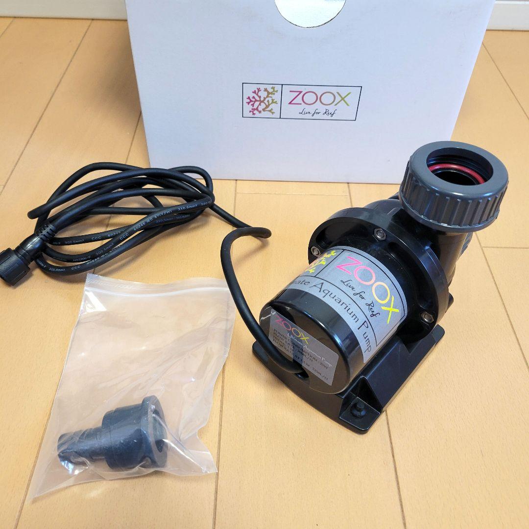水槽未使用　オーバーフロー水槽　ポンプ　DC電源　ZOOX DC 3000