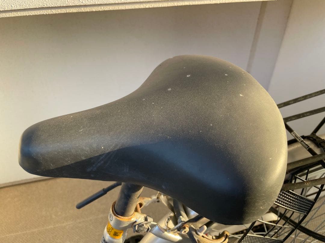 自転車　シルバー 熊本菊陽町受け取り限定