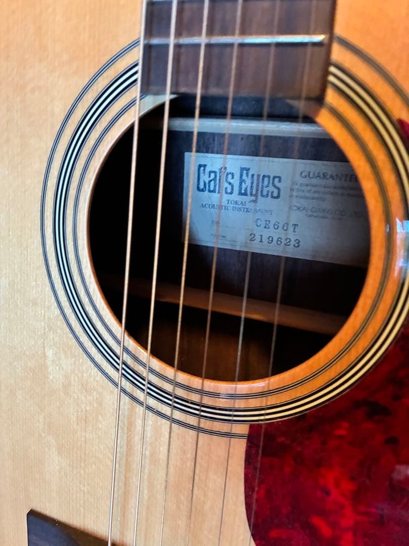 Cat's Eyes アコースティックギター　CE66T
