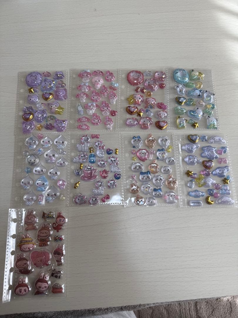 シール手帳完成品 4冊まとめ売り