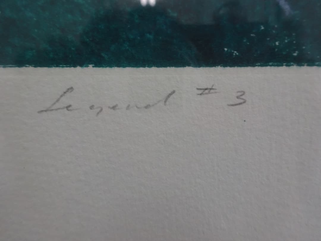 フレーム付絵画　リトグラフ　86×101センチ　インテリア　ディスプレイ　①