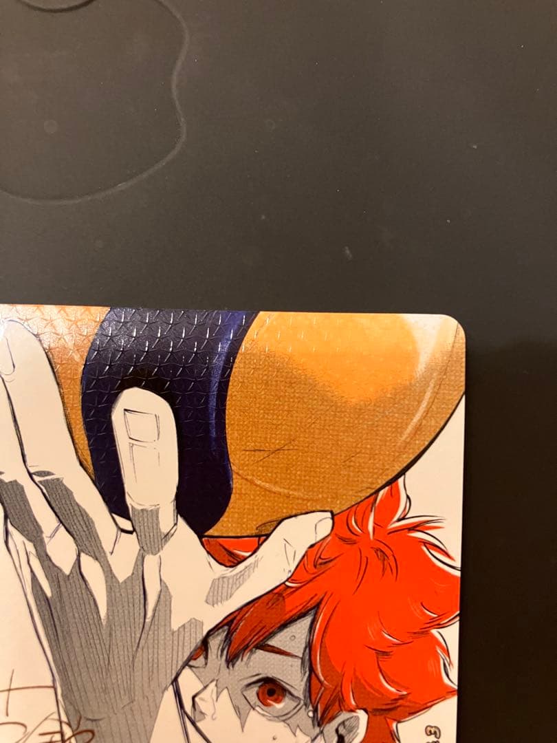 ハイキュー!! 日向翔陽 トレーディングカード バボカ　サイン入り