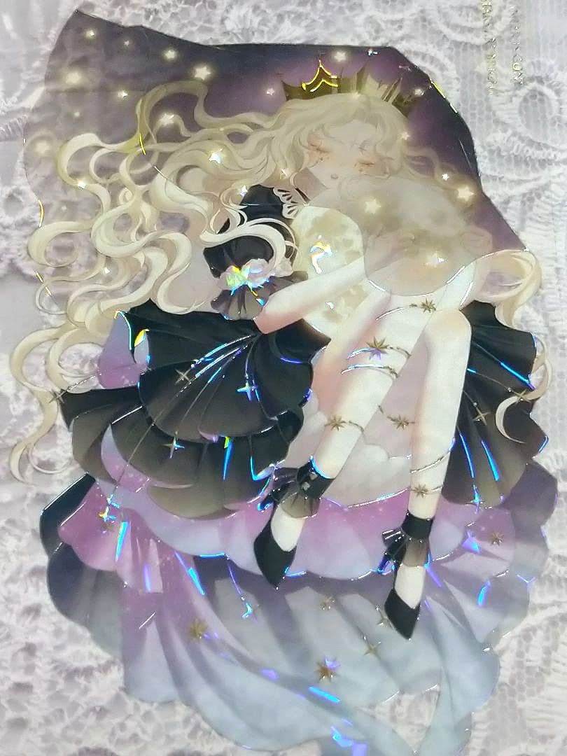 ✩のこり２✩J610＃星穹之影(贝壳光)Likey切り売り海外人物マステ女の子