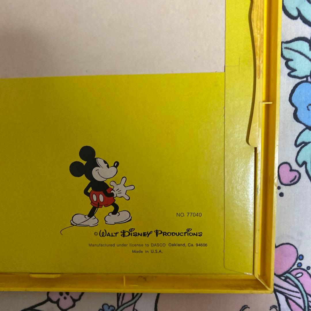 ミッキーマウス　アート　フレーム付き　ビンテージ